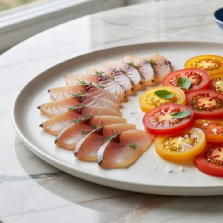 Artfully plated coastal-inspired starters at GAREXCON Korlátolt Felelősségű Társaság